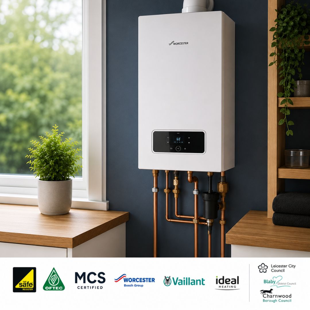 Boiler servicing and repair services in Leicester by Rudkin & Herbert